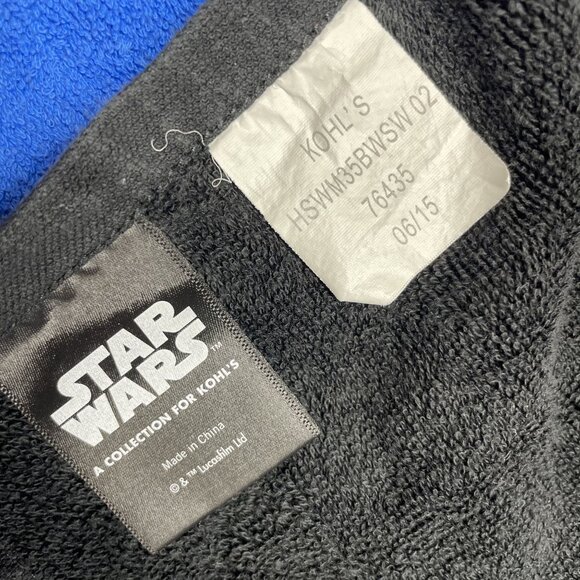 Kids OS Superhero / Darth Vader Hooded Towel Bundle Star Wars Beach Pool Bath - Picture 9 of 12